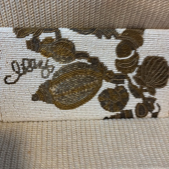 NWT Lilly Pulitzer Shell Shocked Beaded Clutch Gold Metallic Fallin In Love